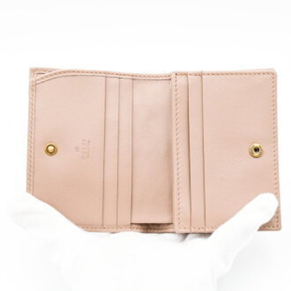 Gucci GG Card Case Medium Wallet Beige - Picture 4 of 7